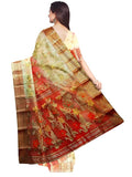 Pradip Fabrics Premium Tant Silk Saree for Women