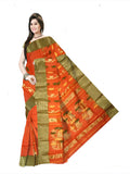 Pradip Fabrics Woven Tant Pure Cotton Saree