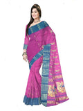 Pradip Fabrics Self Design Tant Pure Cotton Saree