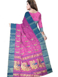 Pradip Fabrics Self Design Tant Pure Cotton Saree