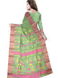 Pradip Fabrics Woven Tant Pure Cotton Saree