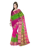 Pradip Fabrics Woven Tant Silk Blend Saree 