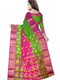 Pradip Fabrics Woven Tant Silk Blend Saree 