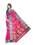 Pradip Fabrics Woven Tant Pure Cotton Saree