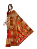 Pradip Fabrics Ethnic Women's Tant Silk Banarasi Saree