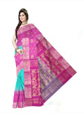 Pradip Fabrics Woven Tant Silk Blend Saree