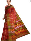 Pradip Fabrics Woven Tant Cotton Blend Saree