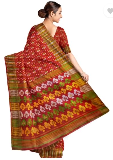 Pradip Fabrics Woven Tant Cotton Blend Saree