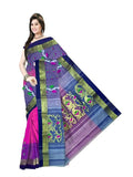 Pradip Fabrics Self Design Jamdani Silk Blend Saree 