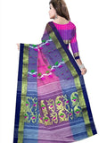 Pradip Fabrics Self Design Jamdani Silk Blend Saree 