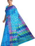 Pradip Fabrics Woven Tant Cotton Blend Saree
