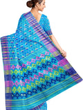 Pradip Fabrics Woven Tant Cotton Blend Saree
