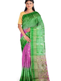 Pradip Fabrics Ethnic Women's Tant Baluchuri Bengal Handloom Saree