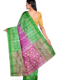 Pradip Fabrics Ethnic Women's Tant Baluchuri Bengal Handloom Saree