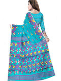 Pradip Fabrics Woven Jamdani Cotton Blend Saree