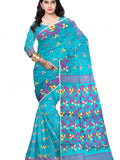 Pradip Fabrics Woven Jamdani Cotton Blend Saree