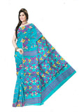 Pradip Fabrics Woven Jamdani Cotton Blend Saree