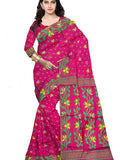 Pradip Fabrics Woven Jamdani Cotton Blend Saree