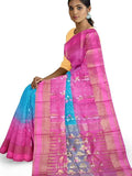 Pradip Fabrics Ethnic Women's Tant Baluchuri Bengal Handloom Saree