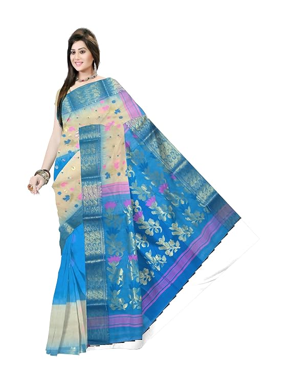 Pradip Fabrics Woven Bollywood Silk Blend Saree