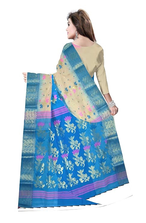 Pradip Fabrics Woven Bollywood Silk Blend Saree