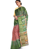 Pradip Fabrics Ethnic Women's Tant Silk Saree