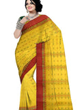 Pradip Fabrics Woven Handloom Pure Cotton Saree