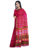 Pradip Fabrics Ethnic Women's Tant Jamdani Saree