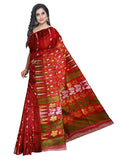 Pradip Fabrics Ethnic Women's Tant Jamdani Saree