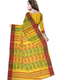 Pradip Fabrics Ethnic Women's Tant Cotton Dhakai Jamdami Saree