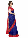 Ethnic Women's color border Tant Cotton Saree