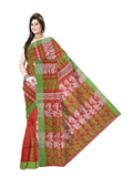 Pradip Fabrics Ethnic Women's Tant Cotton Dhakai Jamdami Saree
