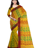 Pradip Fabrics Ethnic Women's Tant Cotton Dhakai Jamdami Saree