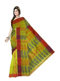 Pradip Fabrics Ethnic Women's Tant Cotton Dhakai Jamdami Saree