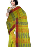 Pradip Fabrics Ethnic Women's Tant Cotton Dhakai Jamdami Saree