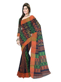 Pradip Fabrics Ethnic Women's Tant Cotton Dhakai Jamdami Saree