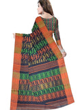 Pradip Fabrics Ethnic Women's Tant Cotton Dhakai Jamdami Saree