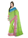 Pradip Fabrics Woven Tant Cotton Blend Saree