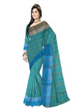 Pradip Fabrics Woven Tant Cotton Blend Saree