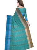 Pradip Fabrics Woven Tant Cotton Blend Saree