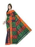 Pradip Fabrics Ethnic Women's Tant Cotton Dhakai Jamdami Saree