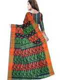 Pradip Fabrics Ethnic Women's Tant Cotton Dhakai Jamdami Saree