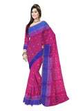 Pradip Fabrics Woven Tant Cotton Blend Saree