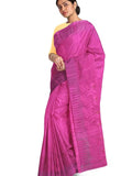 Pradip Fabrics Ethnic Women's Tant Jamdani Saree