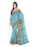 Pradip Fabrics Woven Tant Cotton Blend Saree
