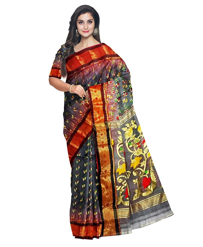 Pradip Fabrics Woven Bollywood Silk Blend Saree