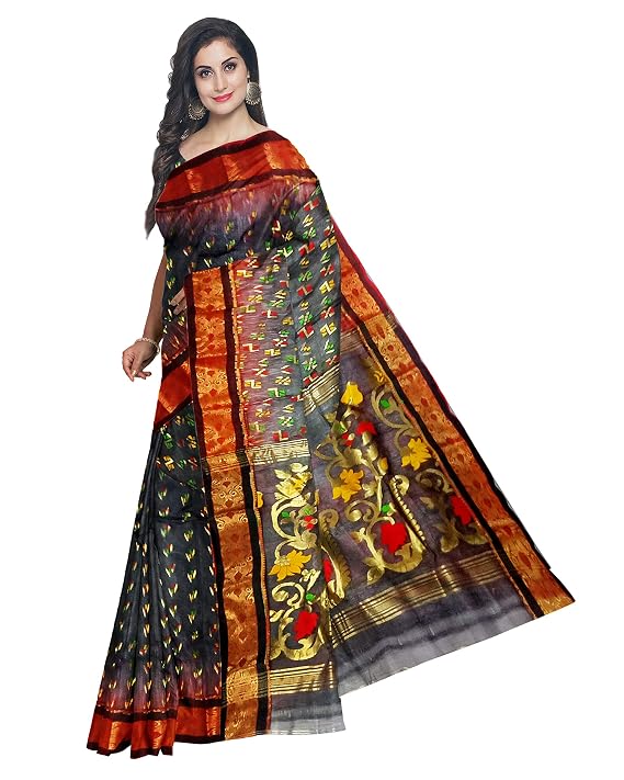 Pradip Fabrics Woven Bollywood Silk Blend Saree