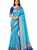 Pradip Fabrics Ethnic Women's Tant Cotton Saree