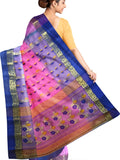 Pradip Fabrics Ethnic Women's Tant Silk Saree