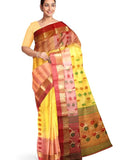 Pradip Fabrics Ethnic Women's Tant Silk Saree